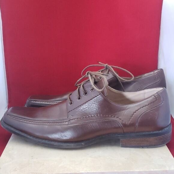 Bass & Co Brown Leather Dress Shoes Size 13 M - Picture 2 of 8